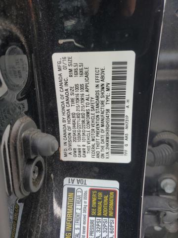 2016 HONDA CR-V LX 2HKRM3H39GH554758
