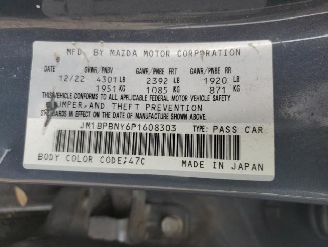 2023 MAZDA 3 PREMIUM JM1BPBNY6P1608303