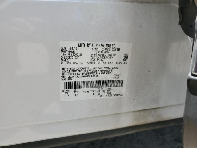 2016 LINCOLN MKX RESERV 2LMTJ6LP4GBL20629