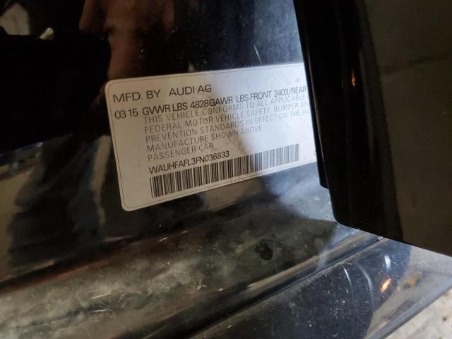 2015 AUDI A4 PREMIUM WAUHFAFL3FN036833