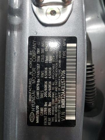 2020 HYUNDAI KONA SE KM8K12AA1LU574706