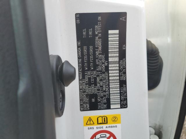 2016 LEXUS RX 350 BAS 2T2BZMCA1GC048581