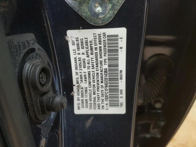 2016 HONDA CIVIC TOUR 19XFC1F94GE014384