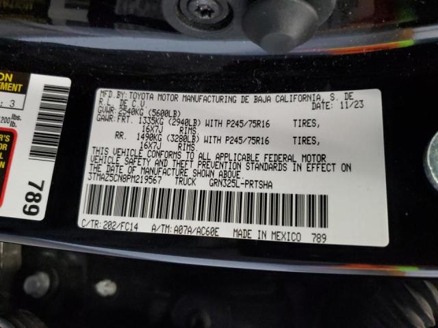 2023 TOYOTA TACOMA DOU 3TMAZ5CN8PM219567