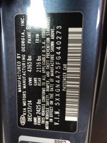 2015 KIA OPTIMA EX - 5XXGN4A75FG440273