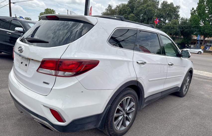 Vin: km8sndhf4hu174034, lot: 64072365, hyundai santa fe se 20174