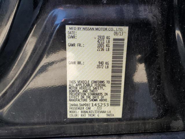 2014 NISSAN ALTIMA 2.5 - 1N4AL3AP0EC145253