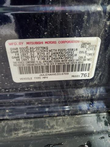 2014 MITSUBISHI OUTLANDER GT - JA4JZ4AXXEZ018709