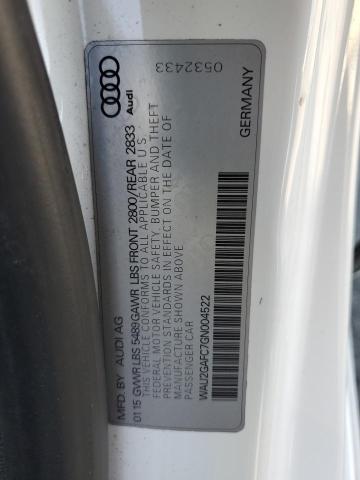 2016 AUDI A7 PRESTIG - WAU2GAFC7GN004522