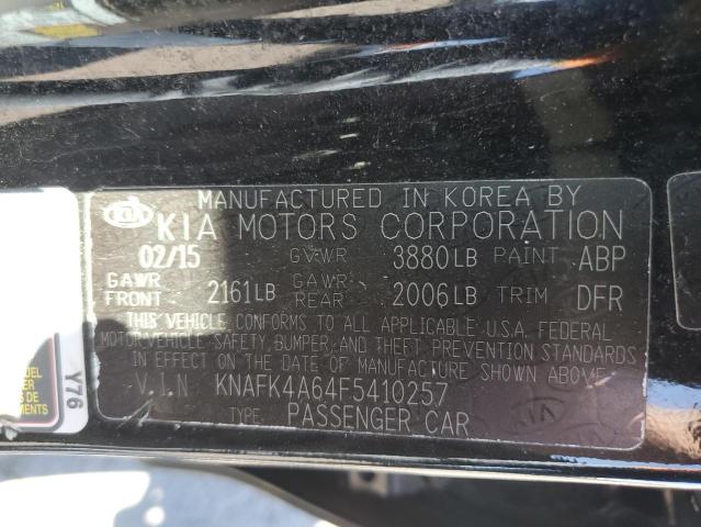 2015 KIA FORTE LX - KNAFK4A64F5410257