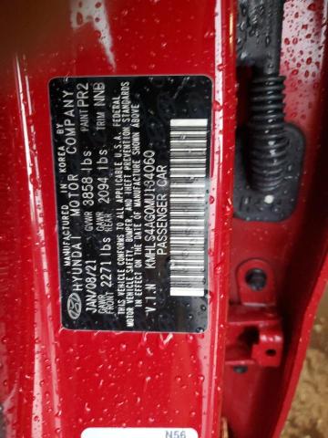 2021 HYUNDAI ELANTRA SE - KMHLS4AG0MU134060