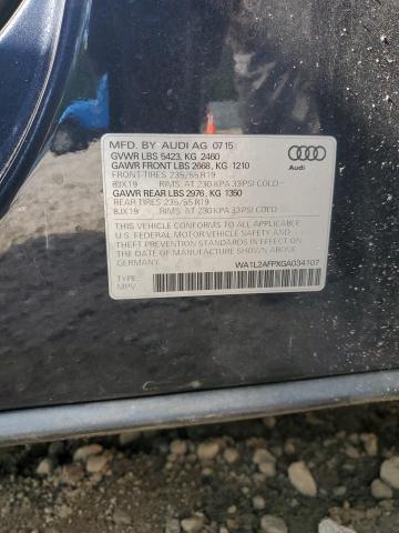 2016 AUDI Q5 PREMIUM - WA1L2AFPXGA034107