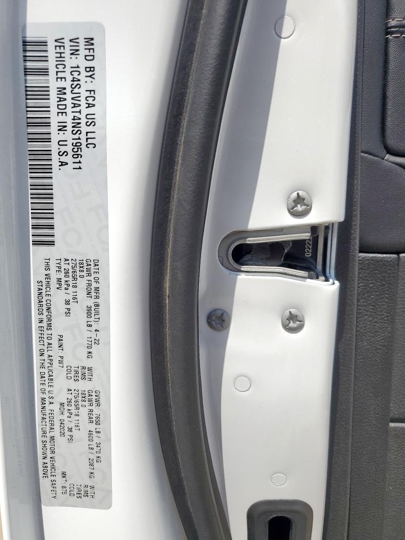 2022 JEEP WAGONEER S #3269906019