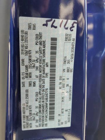 2015 FORD ESCAPE SE 1FMCU9G99FUB35775