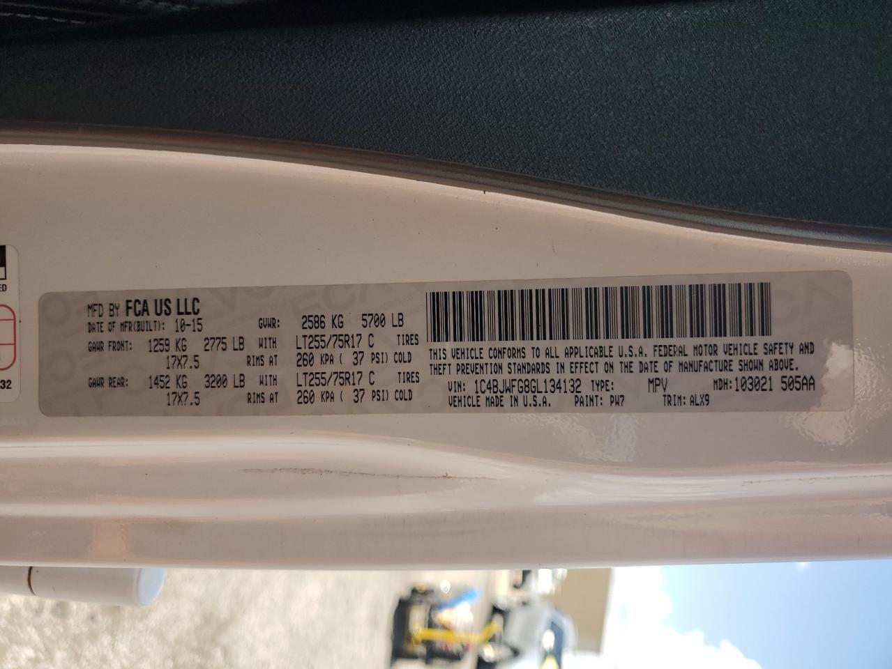 JEEP WRANGLER RUBICON