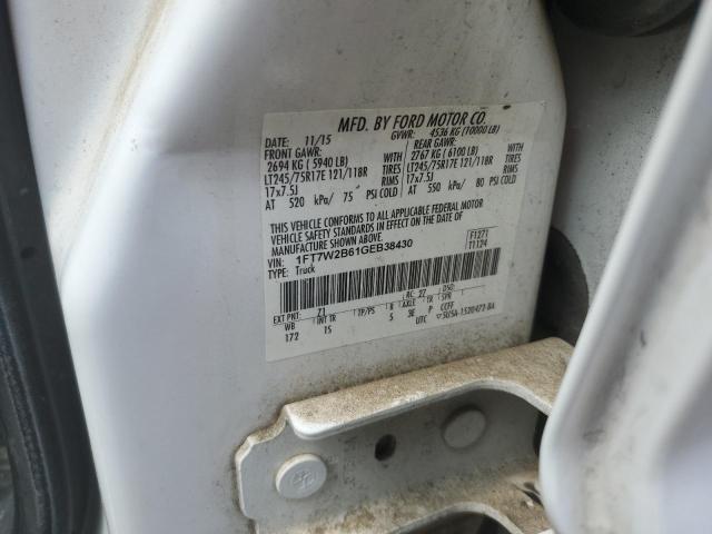 2016 FORD F250 SUPER - 1FT7W2B61GEB38430