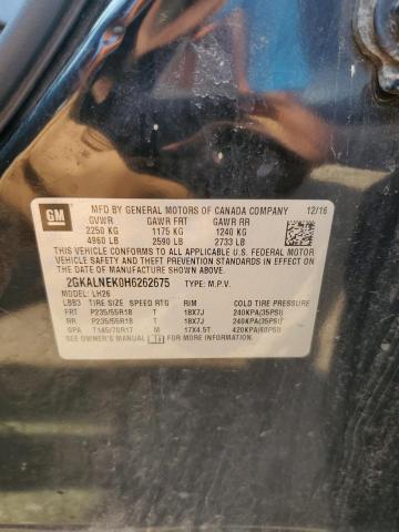 2017 GMC TERRAIN SL - 2GKALNEK0H6262675