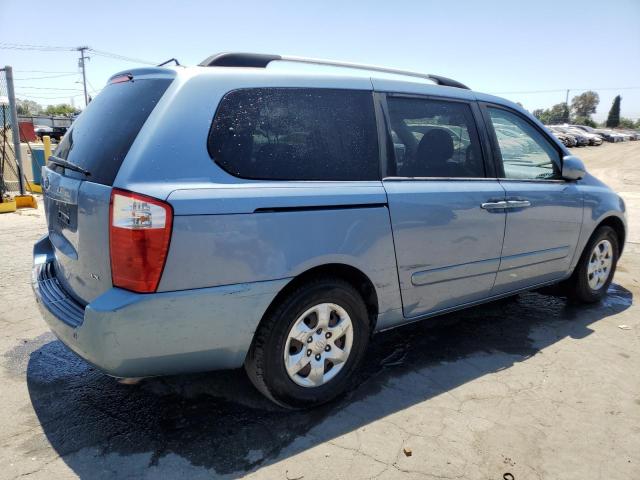 KIA SEDONA EX 2009 blue sports v gas KNDMB233496315066 photo #4