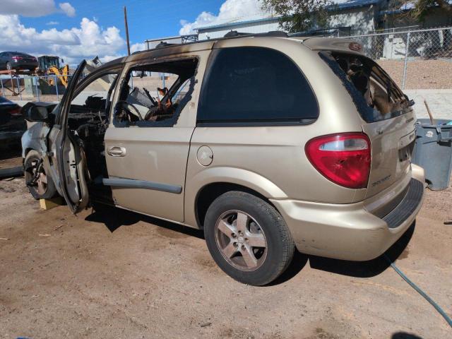 DODGE CARAVAN SX 2006 gold  gas 1D8GP45R26B523818 photo #3