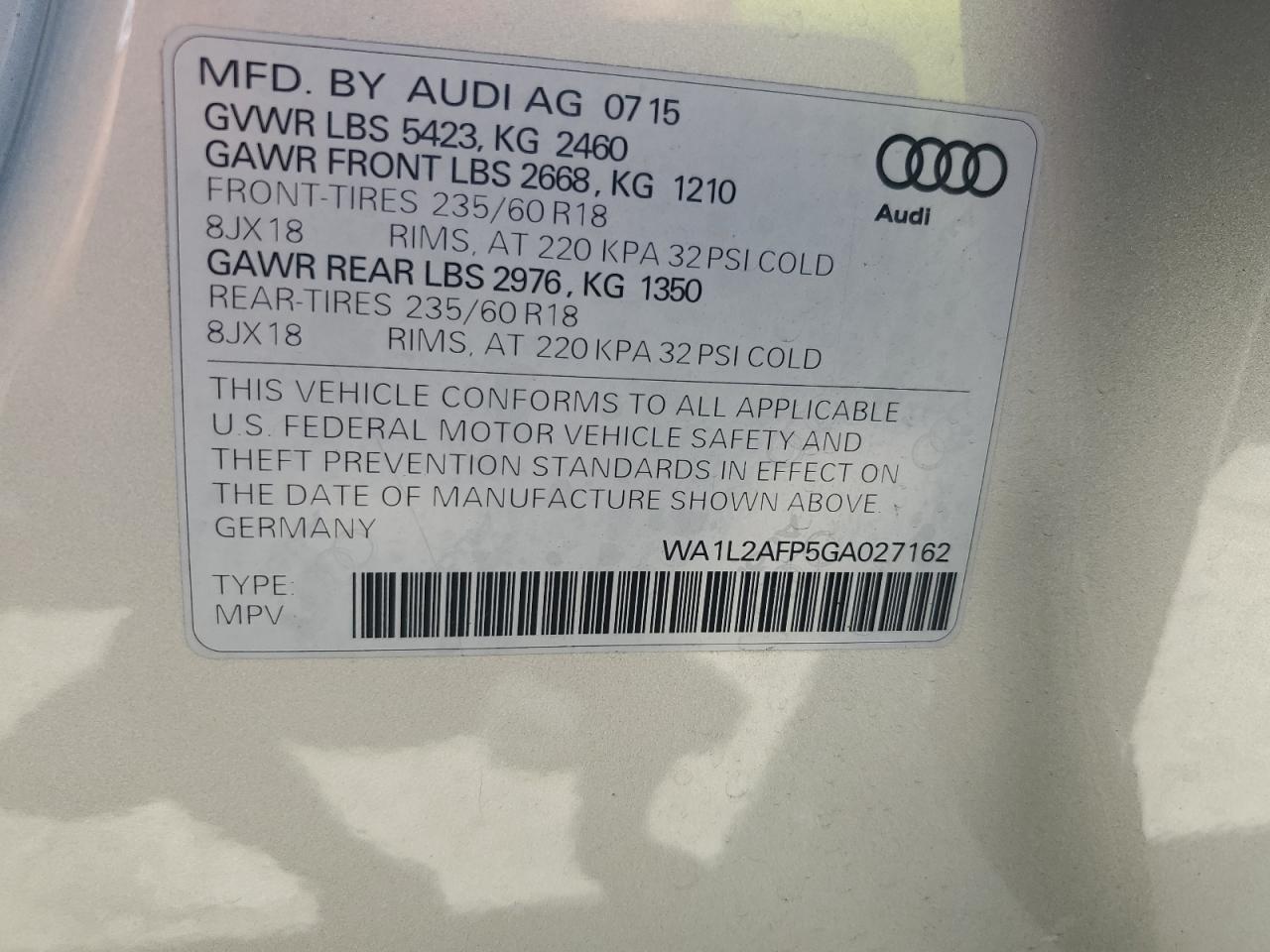 AUDI Q5 PREMIUM PLUS