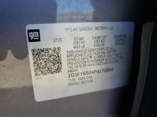 2023 CHEVROLET BOLT EUV L 1G1FY6S04P4172899
