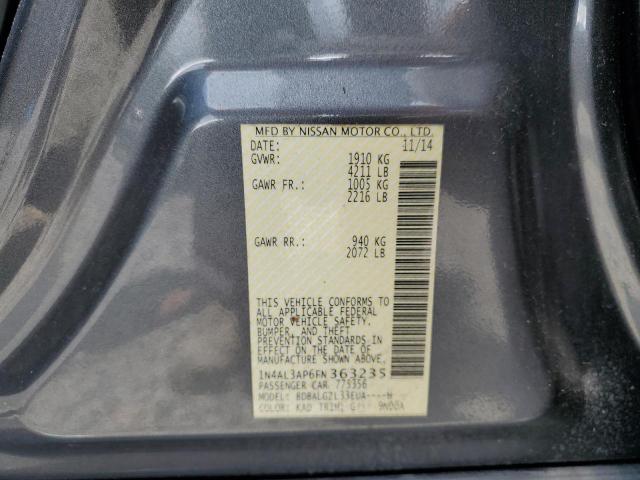 2015 NISSAN ALTIMA 2.5 1N4AL3AP6FN363235