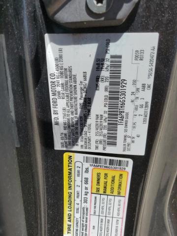 2016 FORD MUSTANG 1FA6P8TH6G5301929