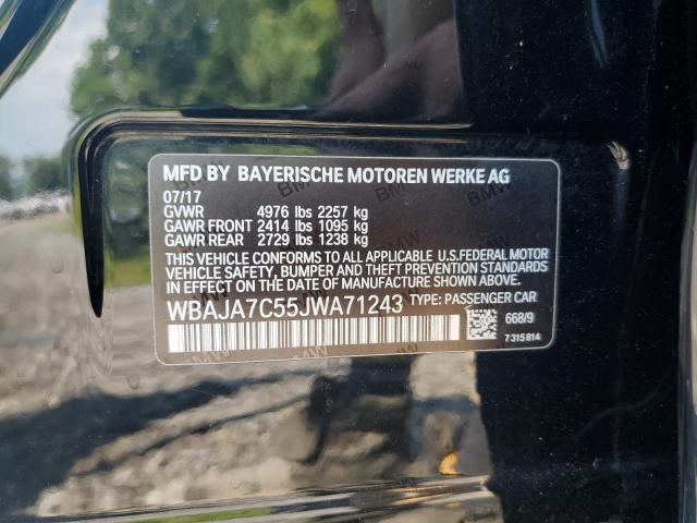 2018 BMW 530 XI WBAJA7C55JWA71243