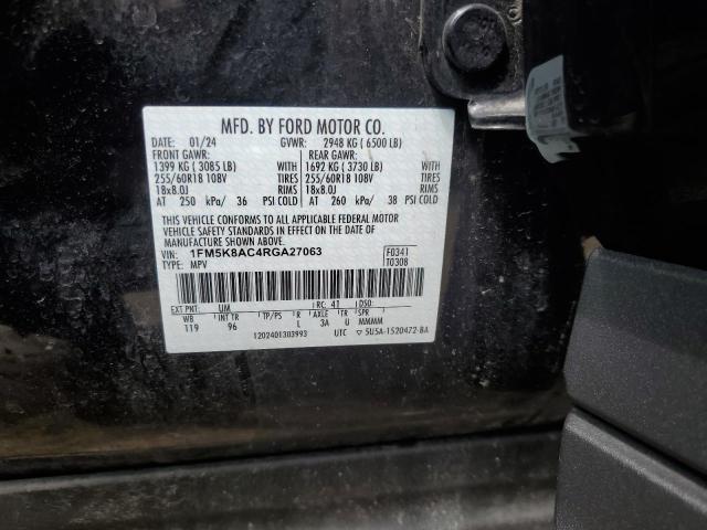 2024 FORD EXPLORER P 1FM5K8AC4RGA27063