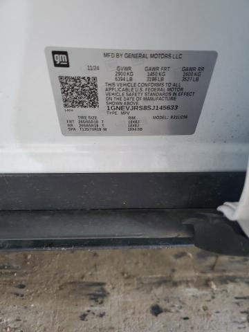 2025 CHEVROLET TRAVERSE Z 1GNEVJRS8SJ145633