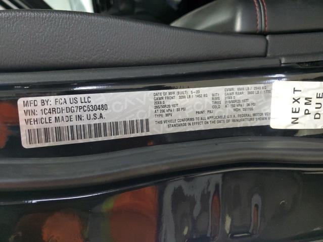 2023 DODGE DURANGO GT 1C4RDHDG7PC630480