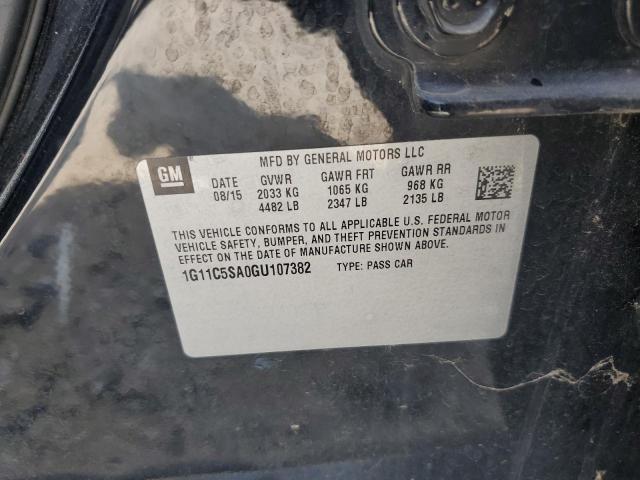 2016 CHEVROLET MALIBU LIM - 1G11C5SA0GU107382