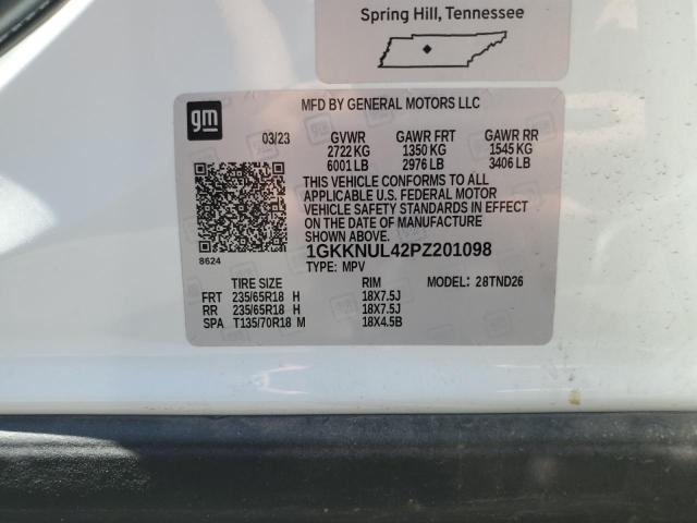 2023 GMC ACADIA SLT 1GKKNUL42PZ201098