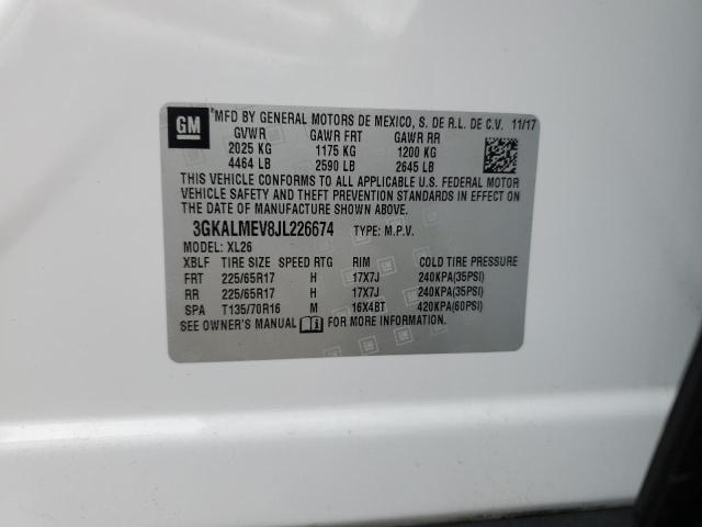 2018 GMC TERRAIN SL 3GKALMEV8JL226674