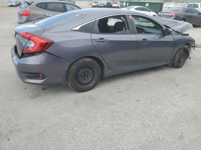HONDA CIVIC LX 2017 gray  gas 19XFC2F57HE047092 photo #4