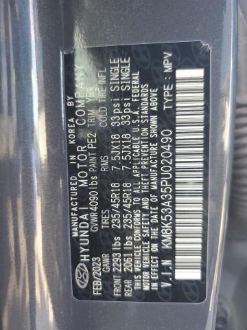 2023 HYUNDAI KONA LIMIT KM8K53A35PU020490