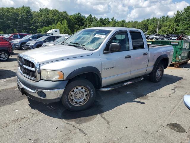DODGE RAM 1500 S 2005 silver crew pic gas 1D7HU18D95J536313 photo #1