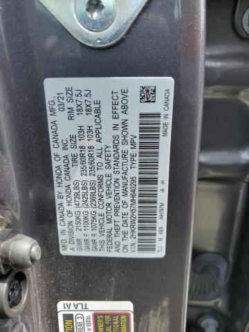 2021 HONDA CR-V EX 2HKRW2H57MH640295