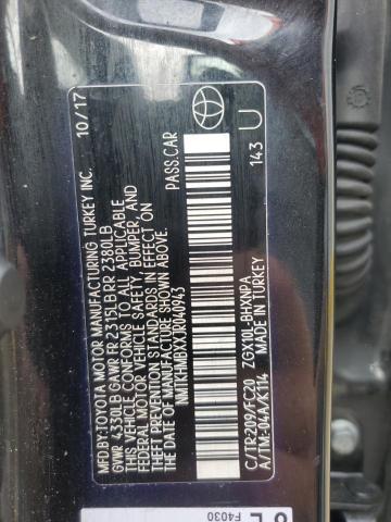 2018 TOYOTA C-HR XLE NMTKHMBXXJR040943