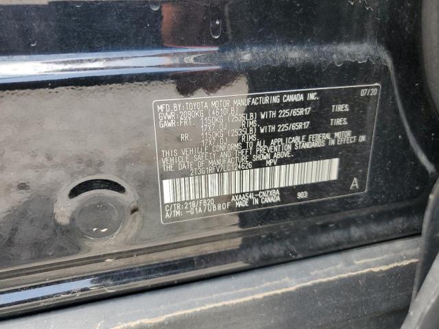 2020 TOYOTA RAV4 LE 2T3G1RFV7LC124626