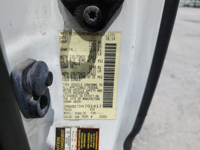 2015 NISSAN FRONTIER S 1N6BD0CT3FN701417