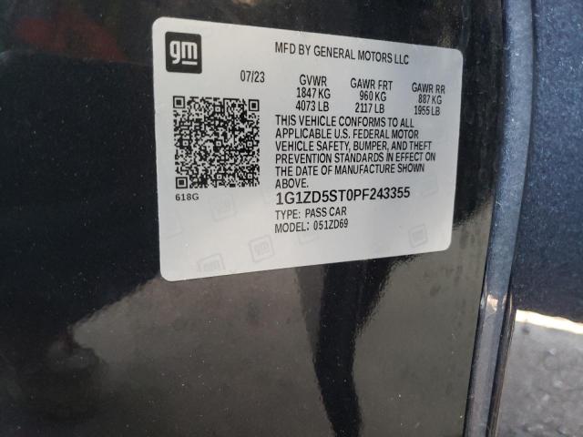 2023 CHEVROLET MALIBU LT - 1G1ZD5ST0PF243355
