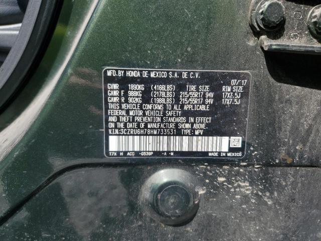 2017 HONDA HR-V EXL 3CZRU6H78HM733531