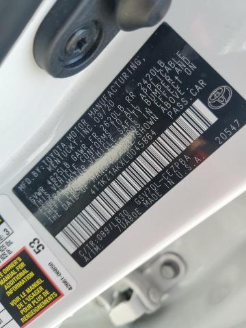 2020 TOYOTA CAMRY TRD - 4T1KZ1AKXLU045864