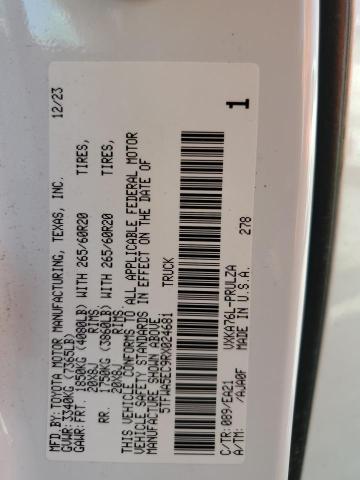 2024 TOYOTA TUNDRA CRE - 5TFWA5EC9RX024681