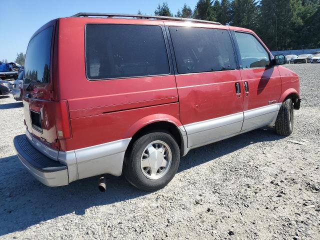 GMC SAFARI XT 1997 red  gas 1GKDM19W1VB541285 photo #4