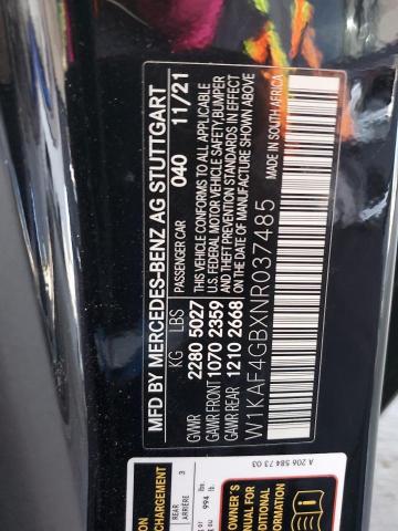 2022 MERCEDES-BENZ C 300 - W1KAF4GBXNR037485