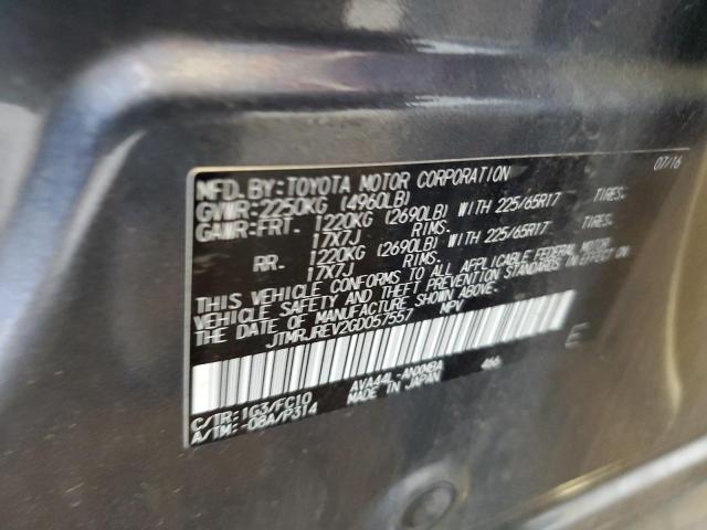 2016 TOYOTA RAV4 HV XL JTMRJREV2GD057557