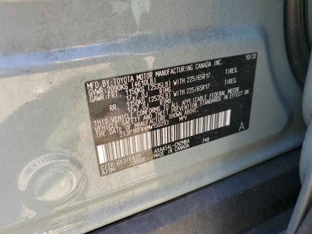 2021 TOYOTA RAV4 XLE - 2T3P1RFV4MW150293