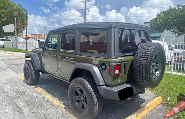 Vin: 1c4hjxdn1pw530435, lot: 64590515, jeep wrangler sport 20233